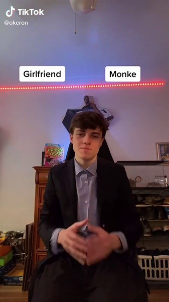 Girlfriend vs. Monke #fyp #monkeymonday #funny #epic #meme #yeet #viral