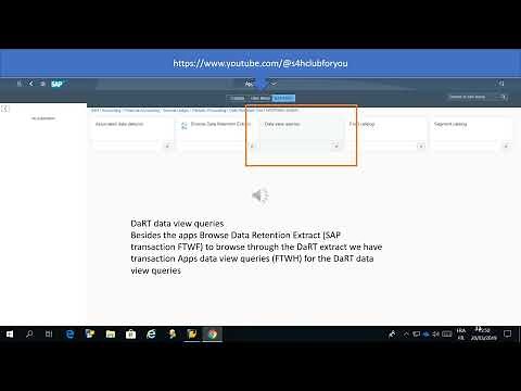 Guide SAP S4 HANA Starting with the SAP Data Retention Tool DaRT