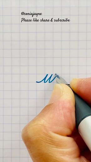 How to Write Lowercase Cursive “w” | Cursive Alphabet Tutorial