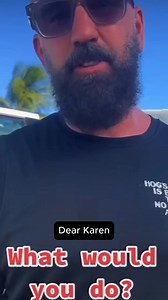 1.7M views · 10K reactions | Karen Patrol: The Driveway Wash Drama #KarenCaught #DrivewayDrama #NeighborhoodWatchFail #KarenAlert #FunnyReels #ReelComedy #TruckWashTrouble #KarenMoments #caughtoncamera #facebookreelsviral | Dear Karen | Facebook