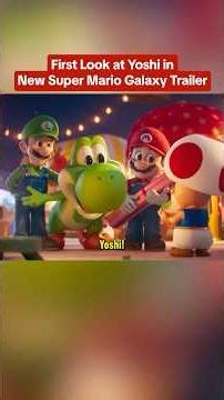 Yoshi, Birdo, T-Rex, and more appear in the new Super Mario Galaxy Movie trailer! #supermariogalaxy