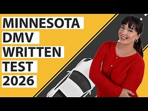 Minnesota DMV Written Test 2026 (60 Questions with Explained Answers)