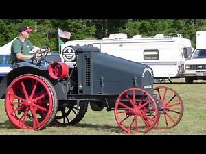 1919 International Harvester 8-16 Kerosene Tractor on the Move