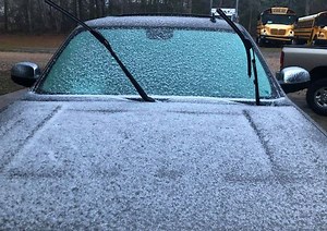 IMAGES: Ice and snow around La.