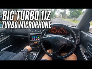 450HP 1JZ-GTE Toyota Chaser Exhaust & Turbo Mic *INSANE SOUND*