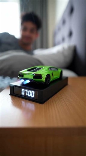 Car Alarm Clock – Handmade Supercar Engine Sound + Steam Effect