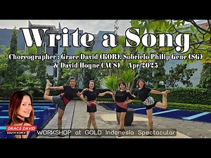 DANCE&WORKSHOP | Write a Song | LINE DANCE | Improver | Grace David, Sobrielo Philip & David Hoyne