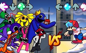 FNF周五夜放克：but All Rainbow Friends Characters Sings It