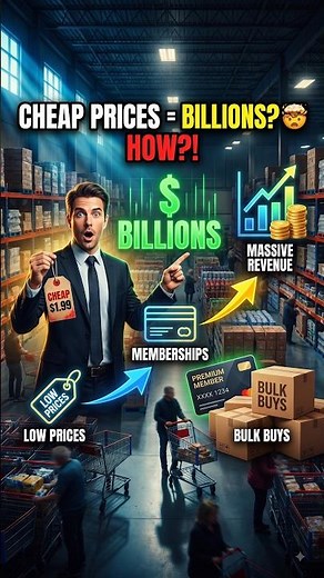 How Costco Makes Billions With Cheap Prices 🤯