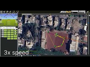 Mission Planner Quadcopter Simulation - Video