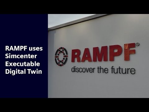RAMPF uses Simcenter Executable Digital Twin for faster, more efficient and autonomous production