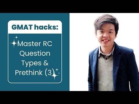 掌握RC五大題型與Prethink高效解題秘技（三）Mastering RC Question Types & Prethink Strategies (3)