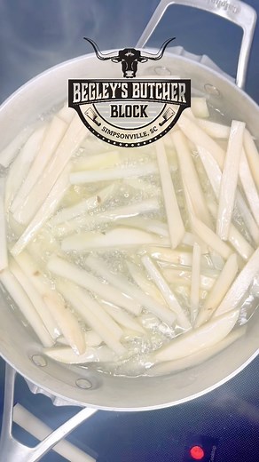 Forget fast food, make superior fries at home🍟! It's easy with Begley’s Butcher Block beef Tallow 🐮.Grab yours today @ 215 n Main St Simpsonville, SC! #HomeChef #TallowFries #ButcherShopFinds #CrispyFries #beeftallow #meatmarket | Begley's Butcher Block