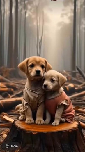 “Forest Guardians: Two Little Survivors”