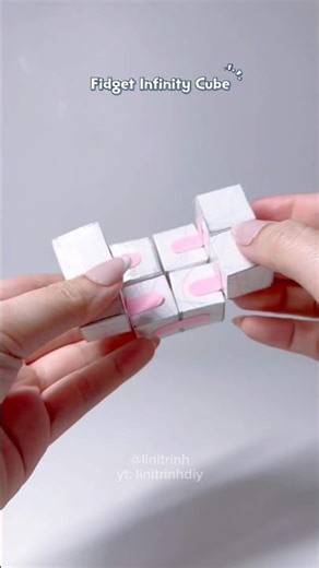 Diy Paper Fidget Infinity Cube Squishy