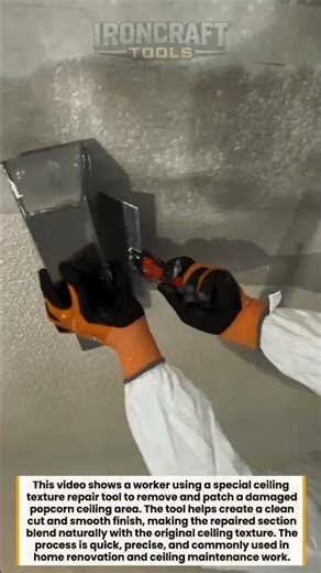 Ceiling Repair Tool That Saves Hours! #construction #tools #homerepair