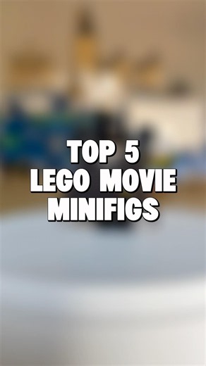 My top 5 Lego Movie minifigures with an honourable mention at the end! 🔥 #lego #legomovie #top5