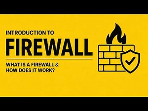 Firewall Explained: What Is a Firewall & How Does It Work? | Firewall Basics