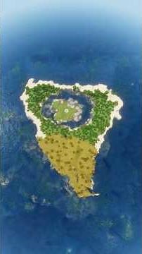 INSANE Shaped ISLAND SEED w/Trial Chamber & Mineshaft 🏝️ Minecraft Bedrock/Java 26.2+