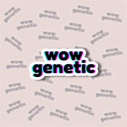 Wow Genetic Sticker, Heated Rivalry Hockey Romance Vinyl Sticker, Water Resistant Bookish Sticker - Etsy