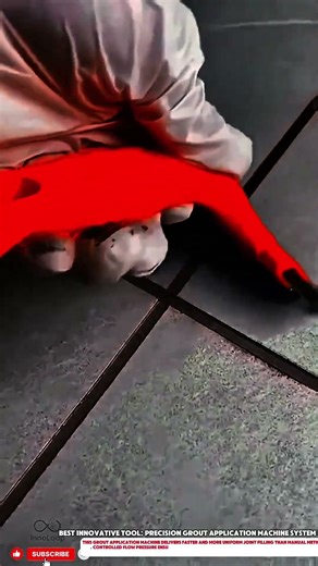 Best Innovative Tool: Precision Grout Application Machine System #innovation