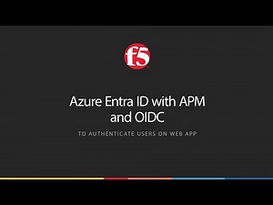 Azure Entra ID with APM OIDC for Web App
