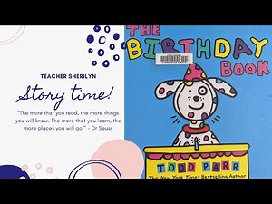 The Birthday Book by Todd Parr