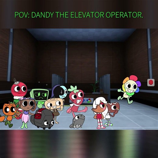 POV: DANDY THE ELEVATOR OPERATOR #dandysworld #edit #animation #shorts #fyp #shorts #dandy #elevator