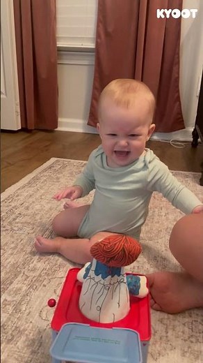 These babies don't like surprises! 🤣 #babies #surprise #funny #cute #shorts