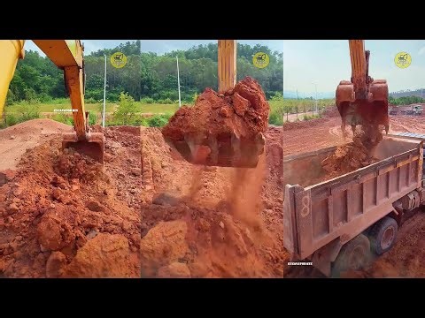 How To Excavators Load Soil Onto Trucks Professionally P1391