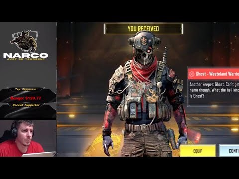 CoD Narco Reaction On New Mythic Ghost In CODM | New Mythic Ghost Skin