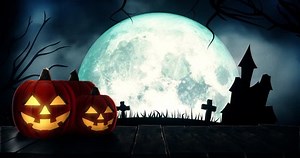 Happy Halloween Text Background Stock Footage Video (100% Royalty-free) 1016089135 | Shutterstock