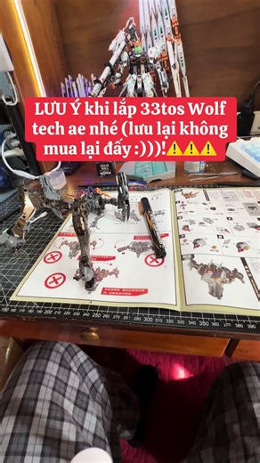 Lưu ý khi lắp Barbatos Lupus Rex từ Wolf Technology