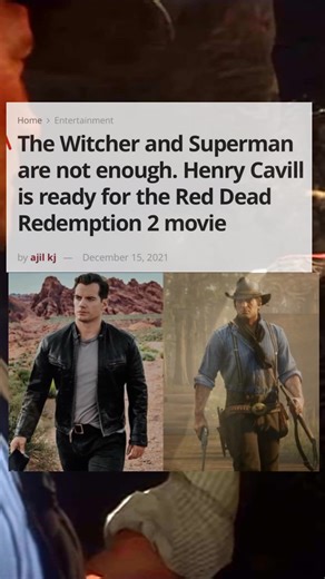 Comparing Arthur Morgan and Henry Cavill: RDR2 vs. Superman