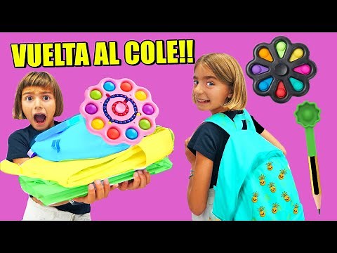 VUELTA AL COLE CON POP IT Gisele y Claudia Las Ratitas