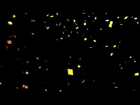 [Free Download] Golden confetti [Free Stock Footage / FHD Video Special Effects]