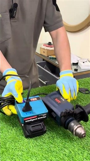 Intelligent Inverter Power bank for drill wifi tv and moree #powerbank #inverter #hubstool #tools