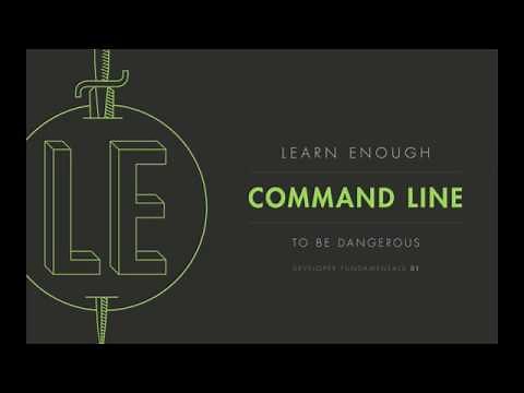 Short Intro to Learn Enough Command Line to Be Dangerous by Michael Hartl