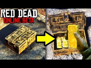 *SECRET* GOLD TREASURE AND MONEY LOCATION in Red Dead Redemption 2 Online! Easy Money RDR2 Online!