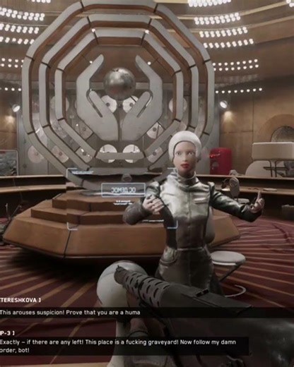 Major Nechaev Speaks to a Tereshkova Part 2 | Atomic Heart | #atomicheart #атомикхарт