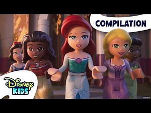 Meet the LEGO Disney Princesses ✨ | LEGO Disney Princess: The Castle Quest | ‪@disneykids‬