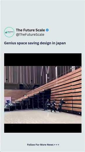 Smart Retractable Seating that Instantly Opens Up Your Space