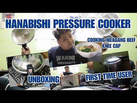 FIRST TIME USER OF PRESSURE COOKER ¦ HOW TO USE? ¦ UNBOXING HANABISHI PRESSURE COOKER ¦COOKING BEEF