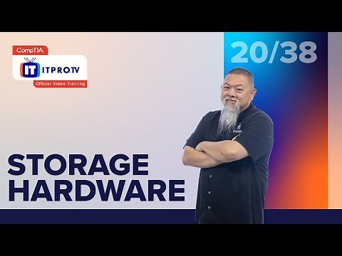 Storage Hardware | CompTIA IT Fundamentals+ (FC0-U61) | Part 20 of 38