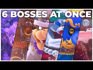 I Beat 6 Boss Fights at the Same Time - Super Mario Odyssey