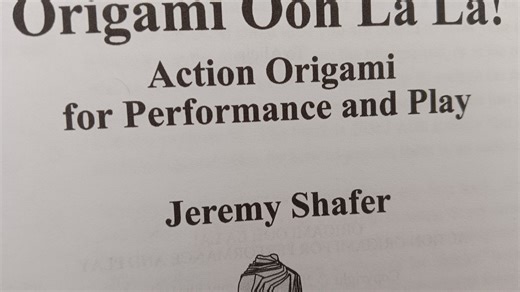 折纸作品展示(除了第一个，其他的都出自《Origami Ooh La La》）