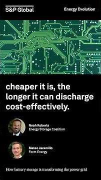 How battery storage is transforming the power grid