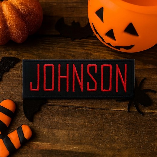 Custom Ghostbusters Your Name Tag Personalized Patch Embroidered DIY Iron-on/sew-on Applique, Adult Child Toddler, Halloween Costume Uniform - Etsy