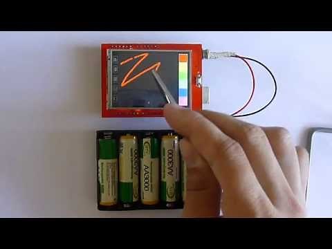 2.4" TFT LCD Touch Shield Arduino Hello World