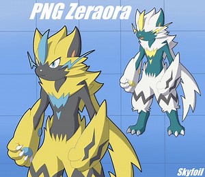 Pokemon Zeraora Shiny PNG Tuber for Twitch Shiny Zeraora Pokemon Pngtuber for Streaming Zeraora Vtuber Model Veadotube - Etsy